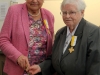 ILIM 2-12-18 Benemerenti Medal presentation at the Holy Rosary Maud Ryan and Sr Mary Bridget Dunlea, after receiving the Benemerenti Medals with a Cake to Celebrate at the Holy Rosary Picture brendan gleeson