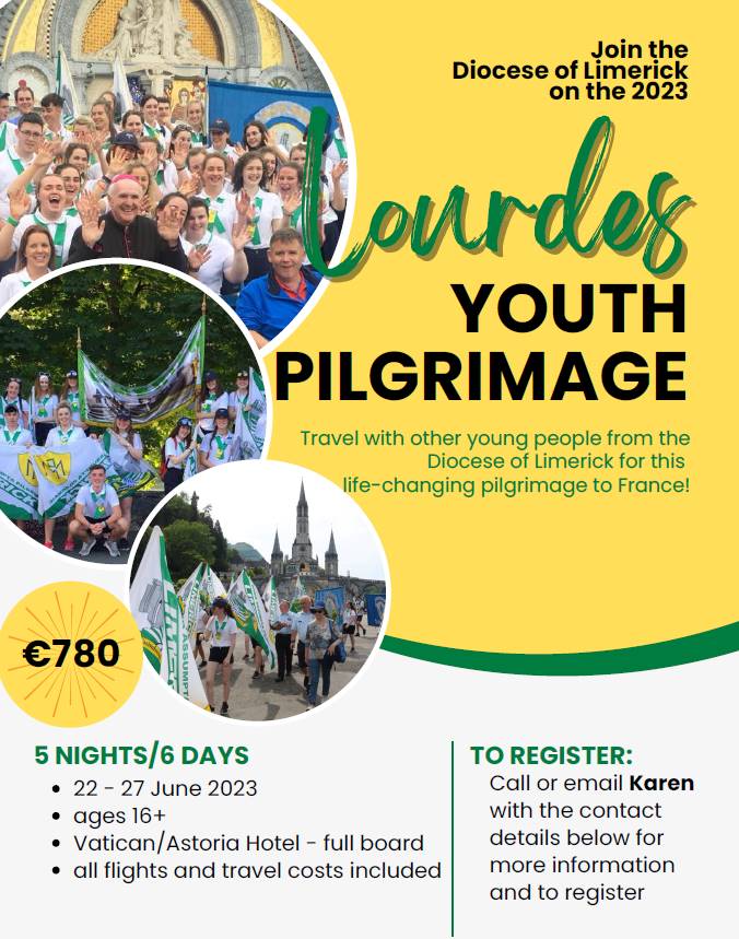 Lourdes Youth Pilgrimage June 2023 Our Lady of the Rosary Parish
